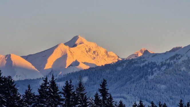 Kitzsteinhorn Das Kitzsteinhorn im Sonnenuntergang